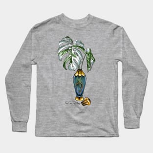 Vintage Monstera Albo Long Sleeve T-Shirt